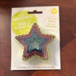Wilton Star Cookie Cutters Set of 6